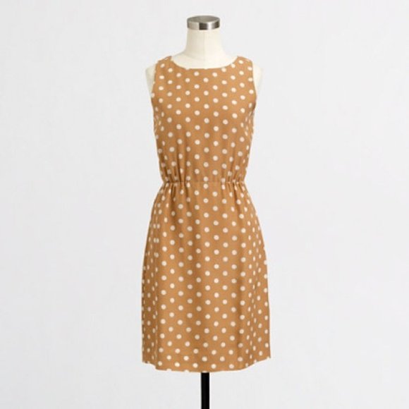 J. Crew Factory Dresses & Skirts - J. Crew Polka Dot Dress Size 8